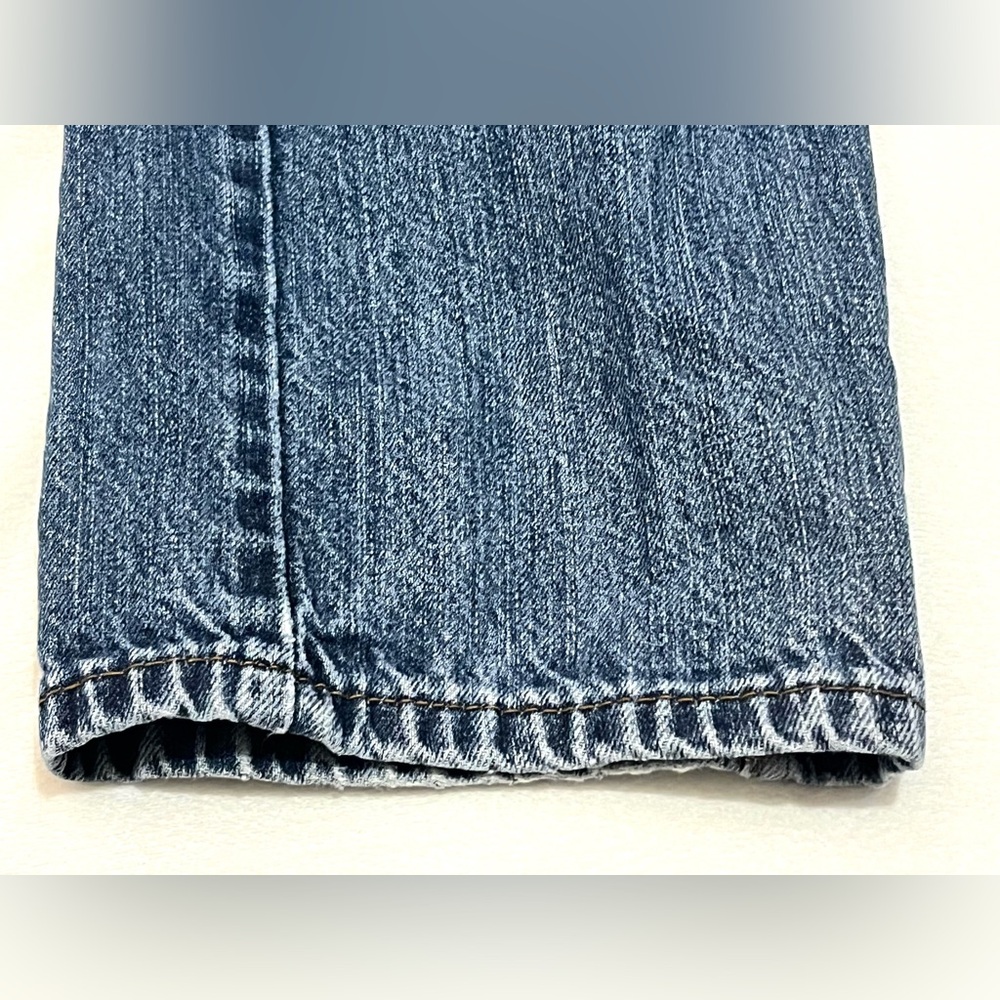 Levi’s 550 Relaxed Boys Classic Blue Denim 100% Cotton Casual Jeans Size 14 Slim - Picture 9 of 16